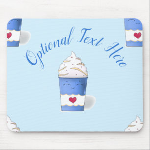 Mousepad Creme Latte & Whipped (Azul)