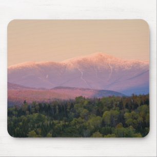 Mousepad Crepúsculo e Monte Washington em New Hampshire
