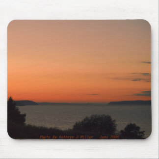 Mousepad Crepúsculo em Puget Sound