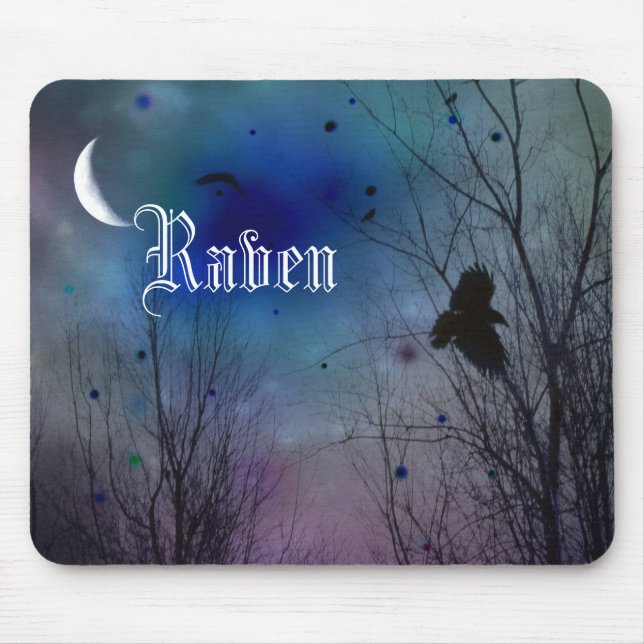 Mousepad Crescent Moon Night (Frente)