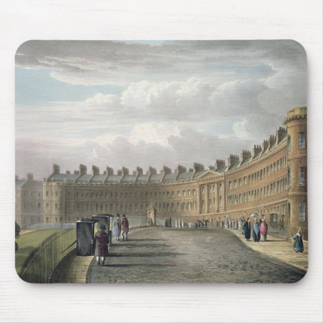 Mousepad Crescente de Lansdown, banho, 1820 (Frente)