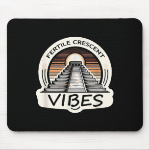 Mousepad Crescente Fértil Víbias Engraçadas Mesopotâmico An