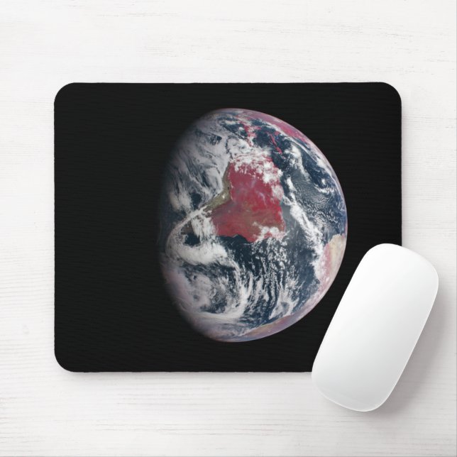 Mousepad Crescimento De Plantas No Planeta Terra. (Com mouse)