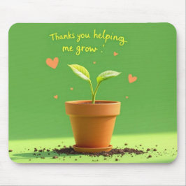 Mousepad Crescimento do professor brilha