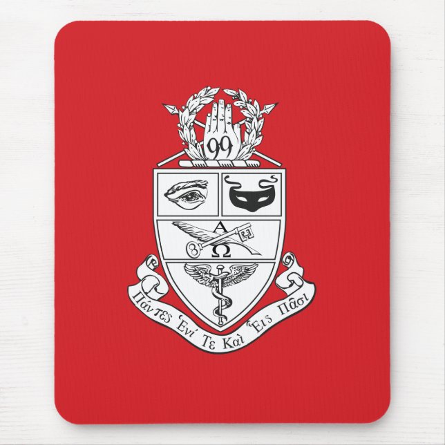Mousepad Crest da Kappa Psi (Frente)