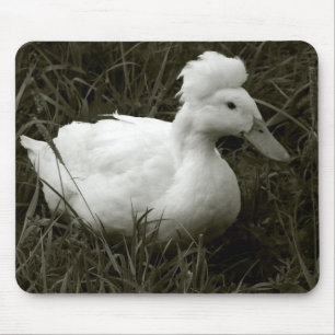 Mousepad Crestie em preto e branco