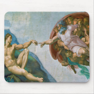 Mousepad Criação de Adão - Michelangelo 1475 - 1564