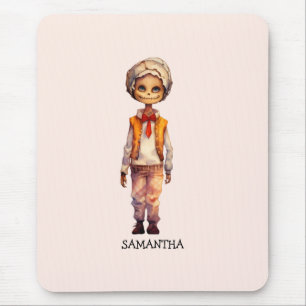 Mousepad Criança Adorável Zombie - Halloween Bonito