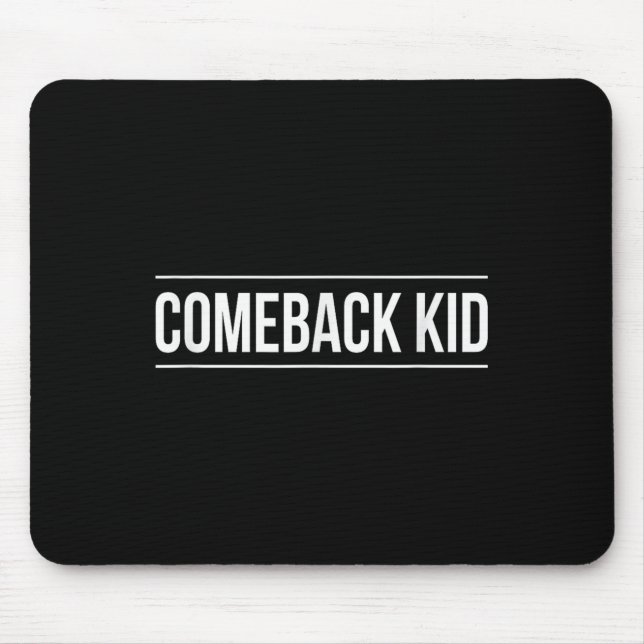 Mousepad Criança de Comeback - (Frente)