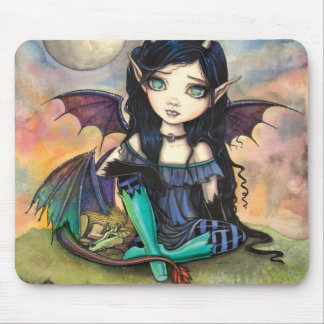 Mousepad Criança Dragão Cuge Fada Olho Grande e Dragão