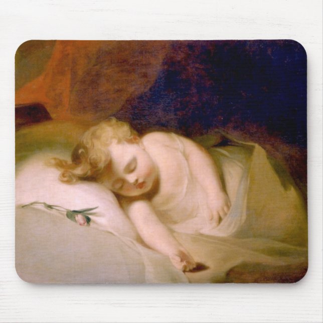Mousepad Criança que dorme (por Thomas Sully) (Frente)