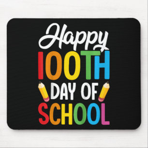Mousepad Crianças 100 Dias De Professores Crianças Meninos 