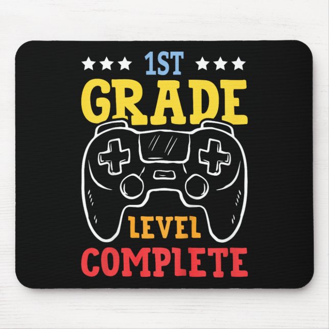 Mousepad Crianças 1rua Nível Concluído No Último Dia Da Esc (Frente)