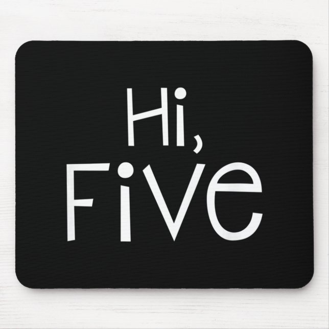 Mousepad Crianças 5 de Aniversário e Jardim de Infância de  (Frente)