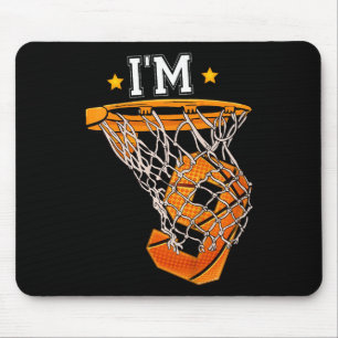 Mousepad Crianças 9º Aniversário Bysketbyll Eu sou 9 Menino