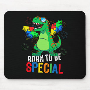 Mousepad Crianças Autismo Sensibilização Dino Toddler Menin