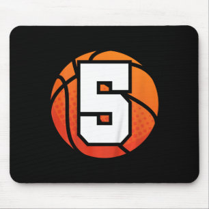 Mousepad Crianças Basquete Aniversário 5 Número Cinco Anos 