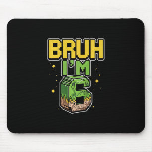 Mousepad Crianças Bruh É Meu Aniversário Meninos Crianças D