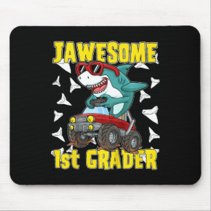 Mousepad Crianças Caminhão Monstro Dinossauro Megalodon Sh 