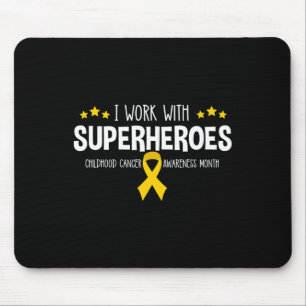 Mousepad Crianças com Sensibilização para o Cancer RN Enfer