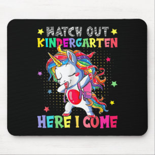Mousepad Crianças, cuidado, jardim de infância, aqui vou eu