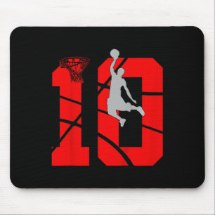 Mousepad Crianças de 10 anos de idade Festa de Aniversário 