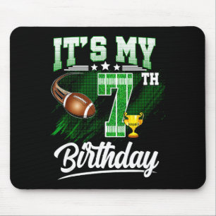 Mousepad Crianças de 7 anos é meu aniversário de 7 anos tem