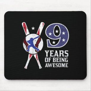 Mousepad Crianças de 9 anos sendo incríveis Bandeira Byseby