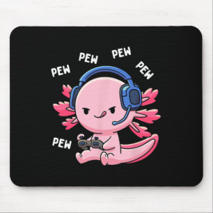 Mousepad Crianças de meninos e meninas jogando jogos eletrô