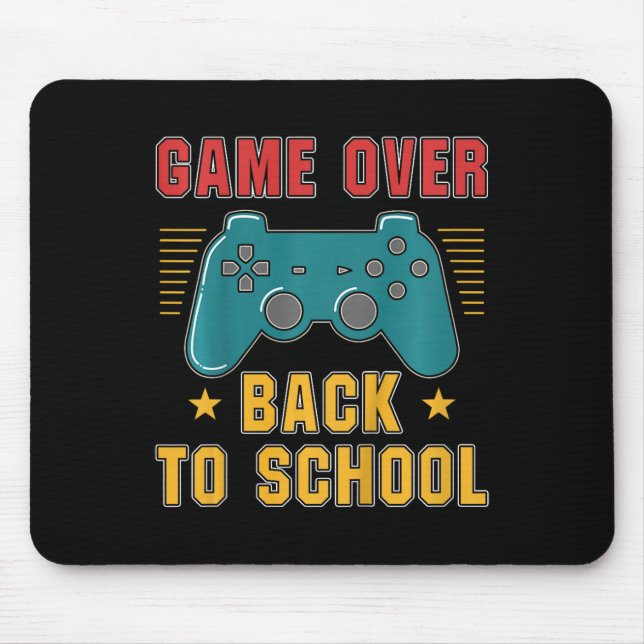 Mousepad Crianças de volta à escola para jogos divertidos d (Frente)
