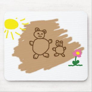 Mousepad Crianças Desenhando
