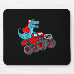 Mousepad Crianças Dia de os namorados T Rex Diversão Monste
