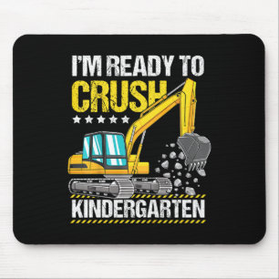 Mousepad Crianças, estou pronto para esmagar a construção d
