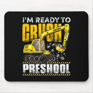 Mousepad Crianças, estou pronto para esmagar a construção d