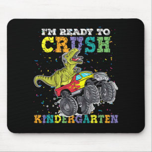 Mousepad Crianças, estou pronto para esmagar o monstro do