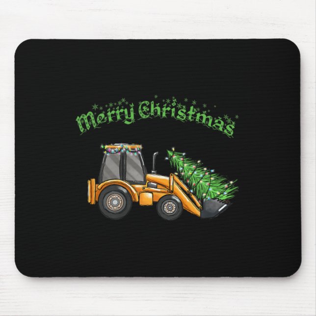 Mousepad Crianças Feliz Natal (carregador frontal) (Frente)