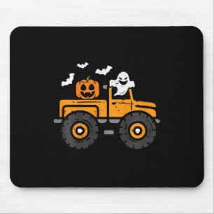 Mousepad Crianças Monster Truck Ghost Pumpkin Figurume de H