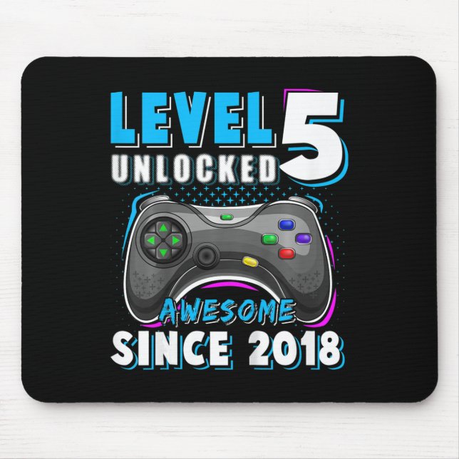 Mousepad Crianças Nível 5 5 de jogos divertidos desbloquead (Frente)
