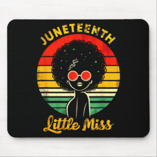 Mousepad Crianças pequenas perdem Juneteenth celebram garot