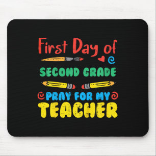 Mousepad Crianças Primeiro Dia segundo Segundo Grau Reze Di
