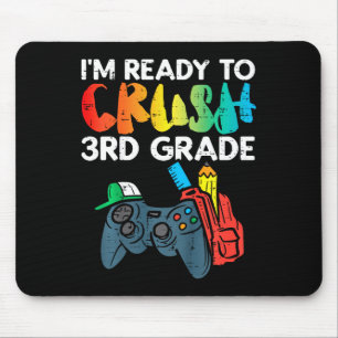 Mousepad Crianças prontas para esmagar o 3º ano 3º jogo de