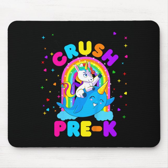 Mousepad Crianças que estou pronto para esmagar o Pré K Uni (Frente)