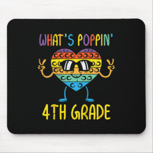 Mousepad Crianças Que Poppin 4º Grau Fidget Pop Fi