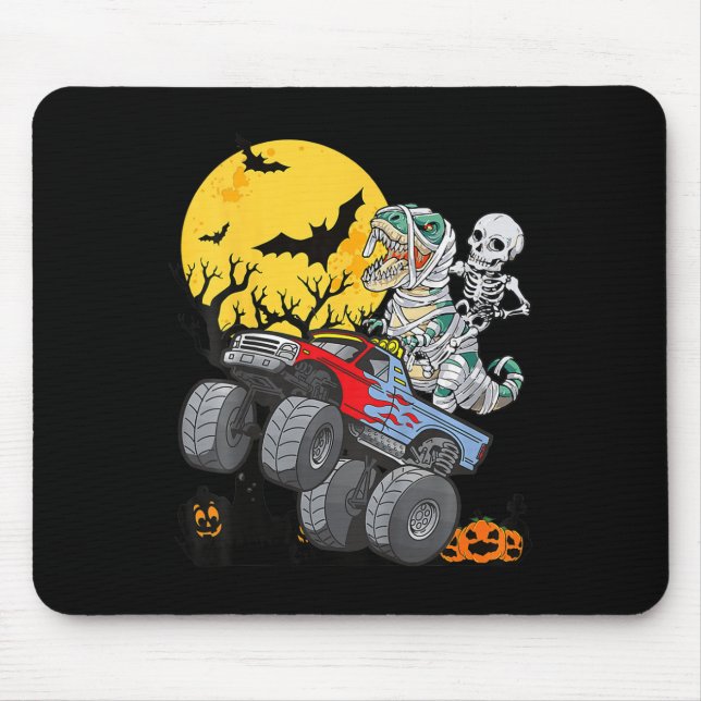 Mousepad Crianças Skeleton Monster Truck Moon Todd (Frente)