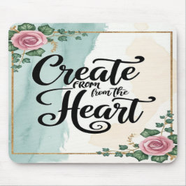 Mousepad Criar a partir do coração opção 3