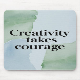 Mousepad Criatividade Exige Coragem