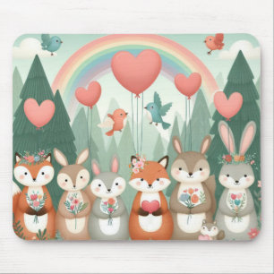 Mousepad Criatura de Cerrado Cria dia de os namorados arco-