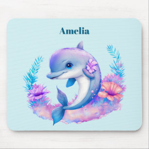 Mousepad Criatura Do Mar De Golfinho