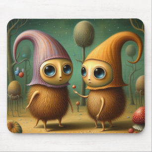 Mousepad Criaturas estranhas