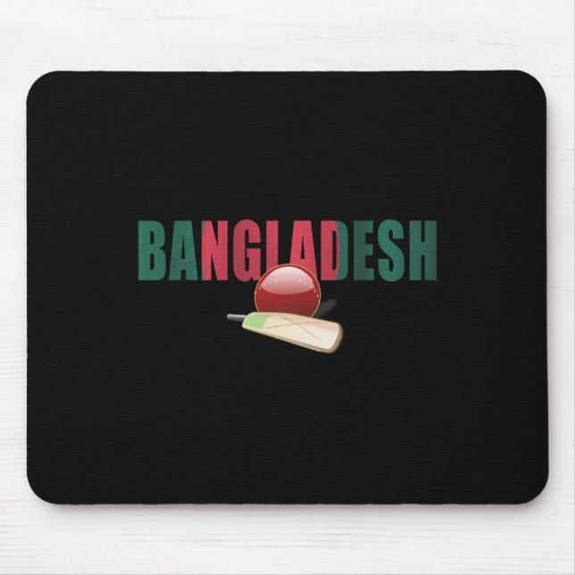 Mousepad Cricket Ngladesh Bandeira T Ll  (Frente)